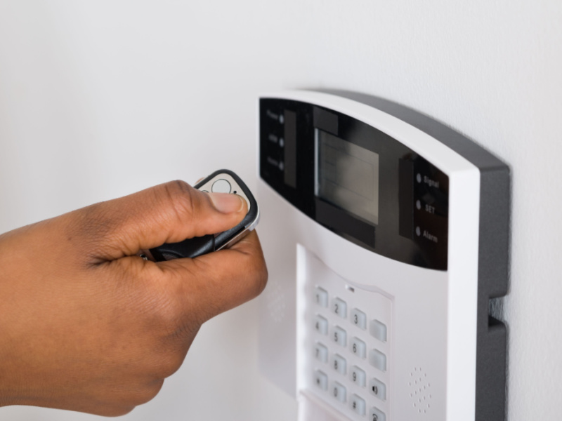 add security system to lower homeowners insurance costs